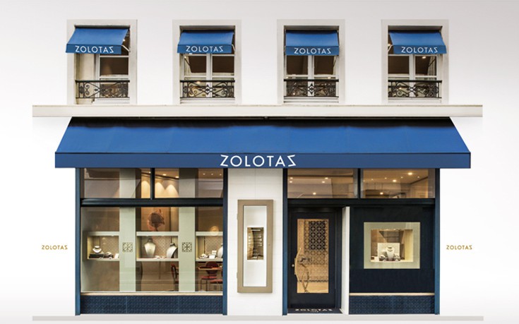 Ο διάσημος ελληνικός οίκος χρυσοχοΐας ZOLOTAS ανοίγει νέο κατάστημα στο Παρίσι