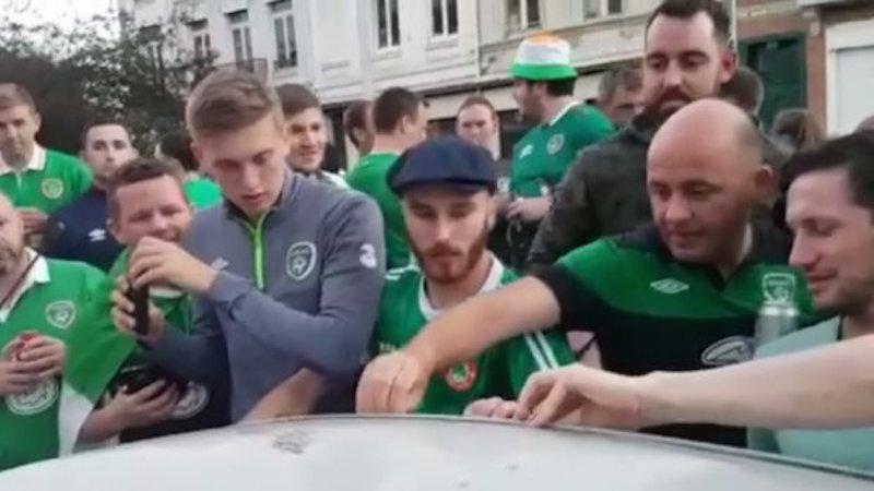 Οι Ιρλανδοί οπαδοί απέδειξαν ότι είναι λεβέντες!