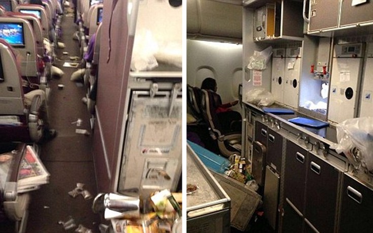 Τραυματίες και χάος σε αεροσκάφος των  Malaysia Airlines που έπεσε σε αναταράξεις