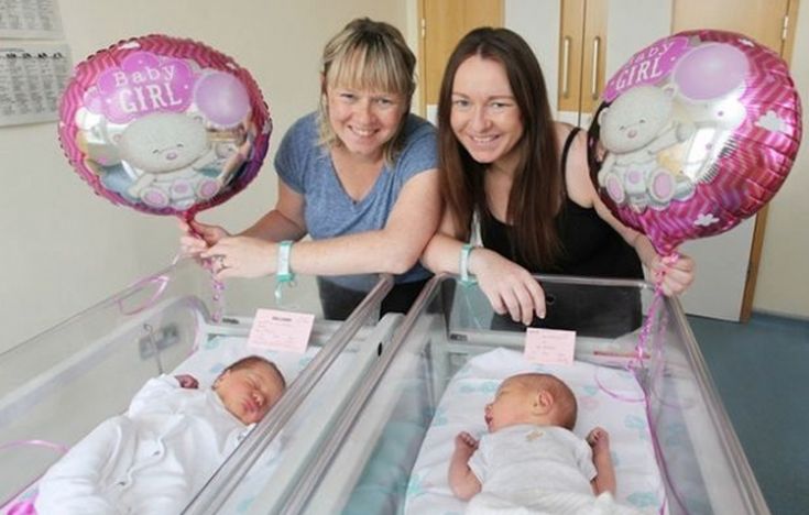 Αδερφές γέννησαν την ίδια μέρα στο ίδιο νοσοκομείο χωρίς να ξέρουν η μία για την άλλη