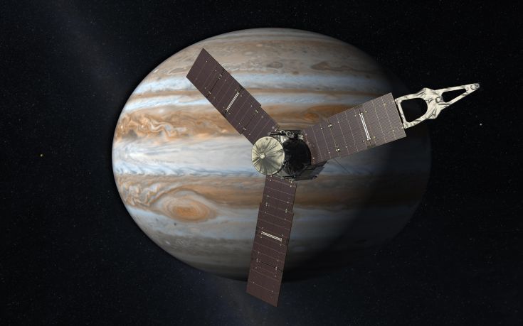 Το διαστημικό σκάφος Juno πάει βόλτα στον Δία