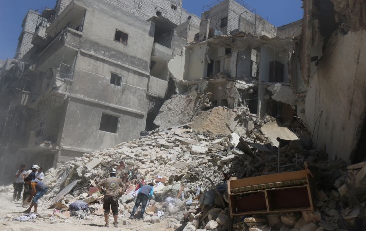 Νέο σφυροκόπημα με 16 νεκρούς στο Χαλέπι της Συρίας