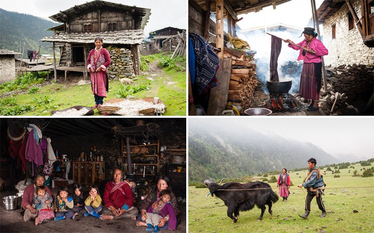 Καθηλωτικές εικόνες από τη νομαδική ζωή της φυλής Brokpa στο Μπουτάν