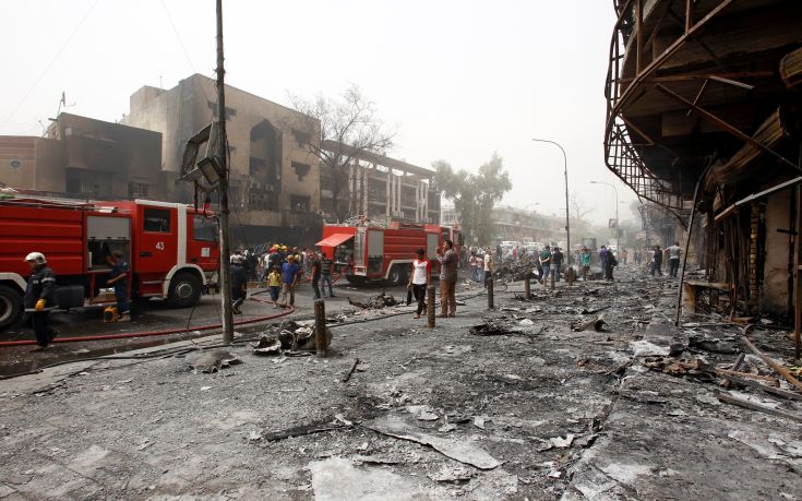 Αιματηρή βομβιστική επίθεση στο κέντρο πόλης στο Ιράκ
