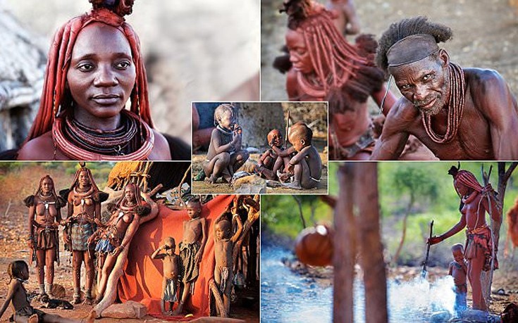 Μια μέρα στην απομονωμένη ζωή μιας φυλής στη Ναμίμπια