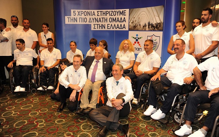 Μέγας Χορηγός της Ελληνικής Παραολυμπιακής Επιτροπής ο ΟΠΑΠ