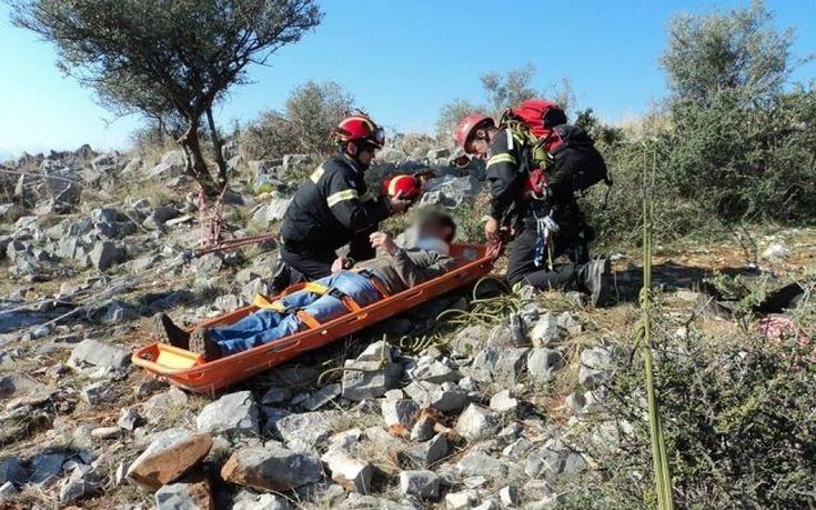 Βρέθηκε τραυματισμένος σε χαράδρα ο αγνοούμενος στη Γκιώνα