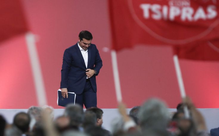 Επανεκλογή Τσίπρα με ποσοστό 93,54% στην προεδρία του ΣΥΡΙΖΑ