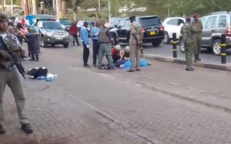 Αιματηρό επεισόδιο έξω από την πρεσβεία των ΗΠΑ στο Ναϊρόμπι