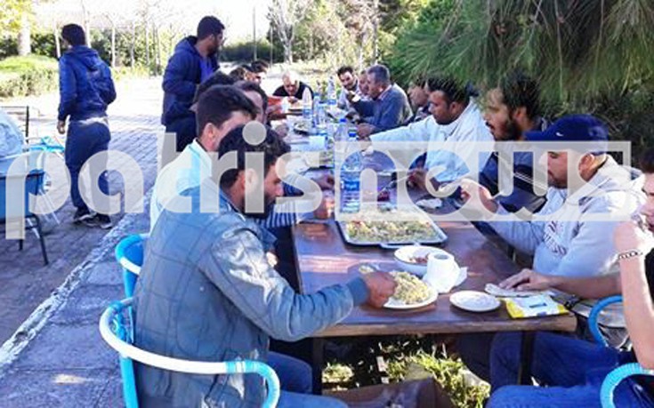 Αποχαιρετιστήριο γεύμα για το προσφυγόπουλο που πνίγηκε στη Μυρσίνη