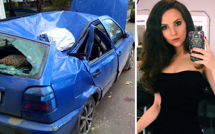 Νεαρή Ρωσίδα έπεσε από τον 17ο όροφο πάνω σε αυτοκίνητο και σώθηκε