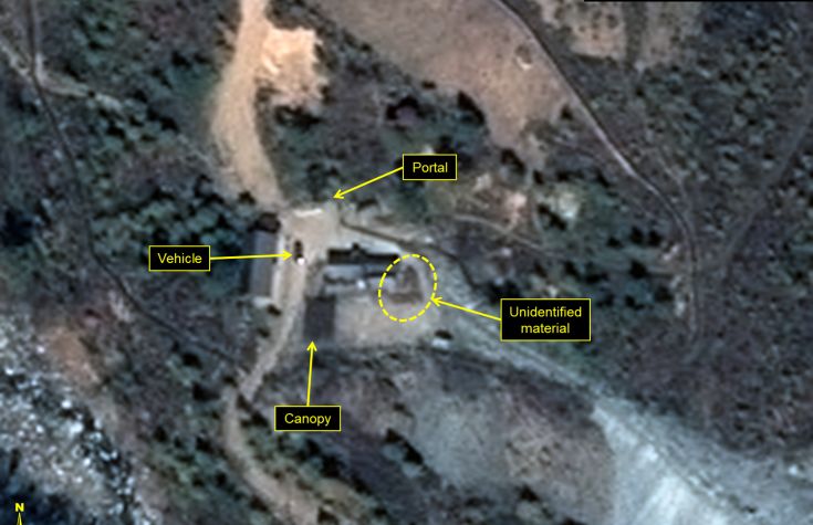 Ανησυχία προκαλούν δορυφορικές εικόνες από τη Βόρεια Κορέα