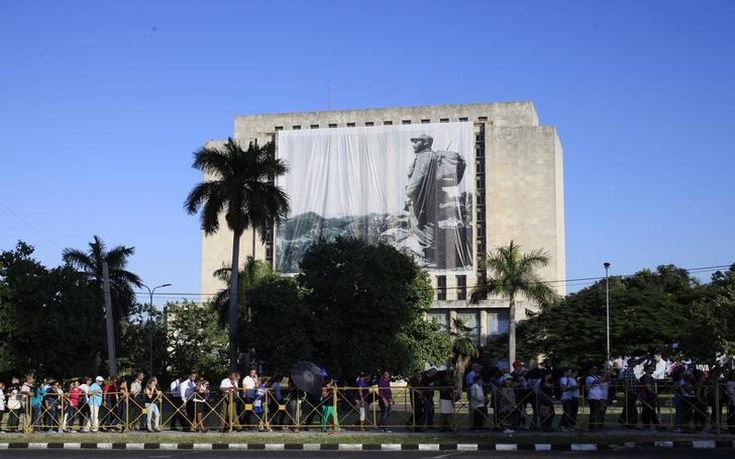 Στην Κούβα αριστεροί ηγέτες για το «αντίο» στον Φιντέλ Κάστρο