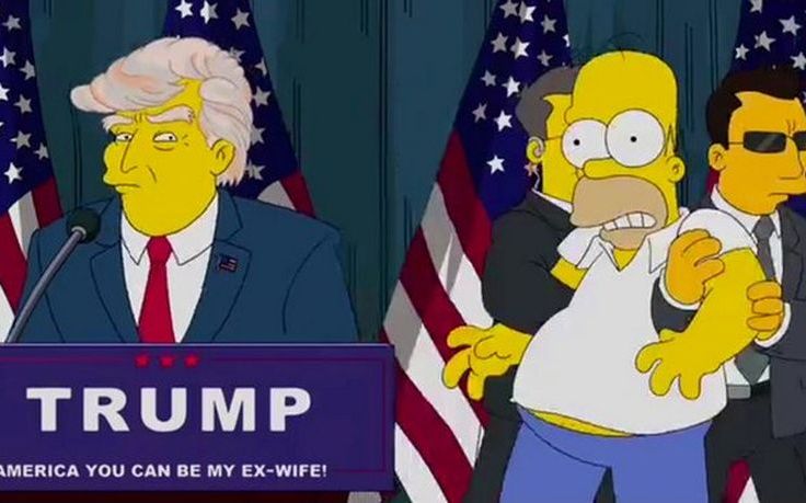 Οι «Simpsons» είχαν προβλέψει την προεδρία Τραμπ από το 2000