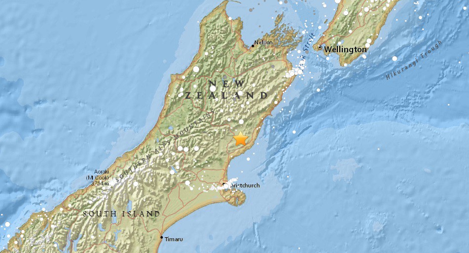 Ισχυρός σεισμός 7,4 Ρίχτερ στη Νέα Ζηλανδία