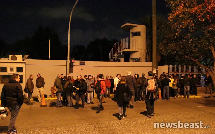 Παράσταση διαμαρτυρίας του ΠΑΜΕ στο υπουργείο Δημόσιας Τάξης