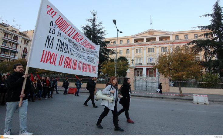 Μικροεπεισόδια στη Θεσσαλονίκη μετά την πορεία στη μνήμη του Γρηγορόπουλου