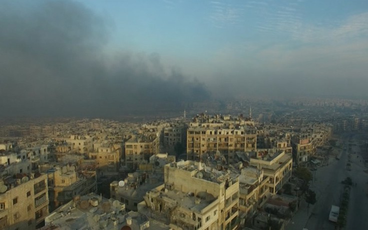 Πολύνεκρη έκρηξη έπληξε λεωφορεία στα περίχωρα του Χαλεπίου