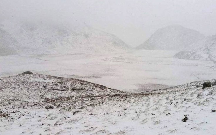 Ο Καλλικράτης στα Σφακιά σε 25 χιονισμένες φωτογραφίες