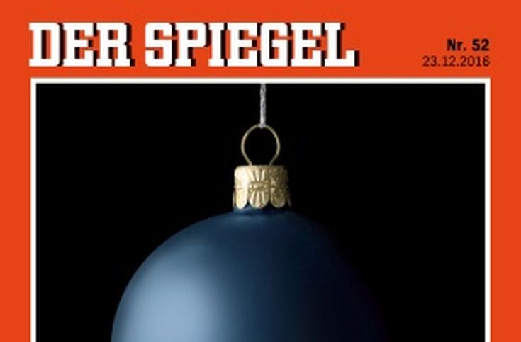 Το σκοτεινό χριστουγεννιάτικο εξώφυλλο του Spiegel