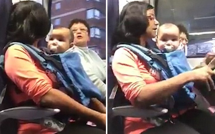 Μητέρα με μωρό στην αγκαλιά εκδιώκεται από θέση στο τρένο
