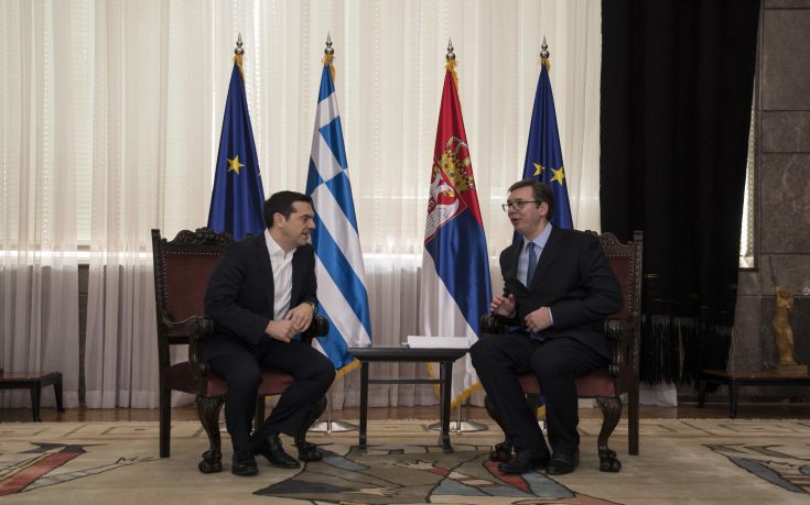 Τσίπρας: Nα γίνει «στρατηγική» η συνεργασία Ελλάδας και Σερβίας