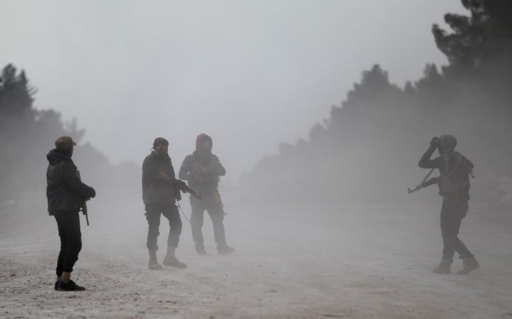 Αμερικανικά μαχητικά έπληξαν κομβόι οχημάτων στη Συρία