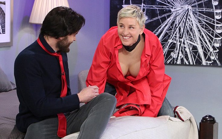 Η Ellen DeGeneres αποπλανεί τον πρωταγωνιστή των «50 αποχρώσεων του γκρι»