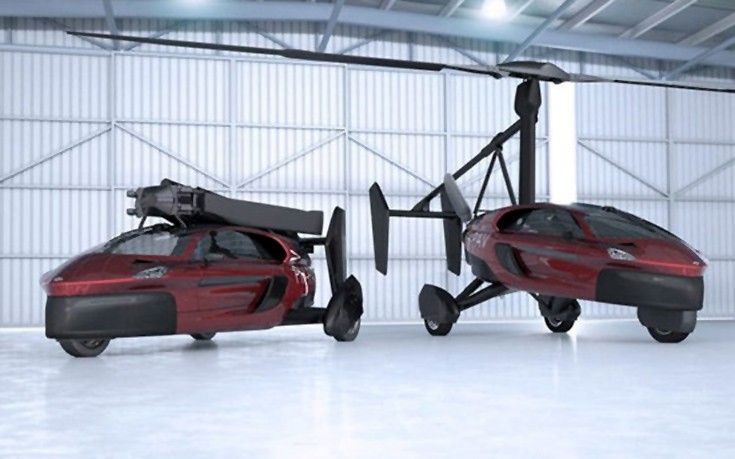 Ιπτάμενα αυτοκίνητα έτοιμα προς πώληση