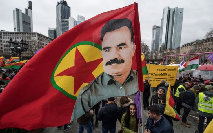 Κουρδική διαδήλωση στην Γερμανία υπέρ της «δημοκρατίας στην Τουρκία»
