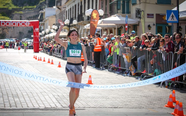 Πρώτη θέση στα 5 χλμ η Κωνσταντίνα Γιαννοπούλου με την WIND Running Team