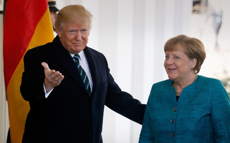 Σύγκρουση Μέρκελ- Τραμπ για το γερμανικό εμπορικό πλεόνασμα