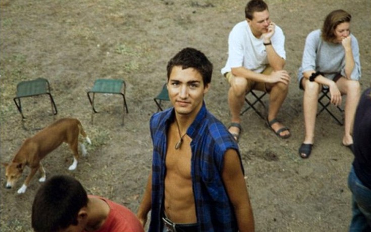 Οι εικόνες του καναδού πρωθυπουργού σε νεαρή ηλικία