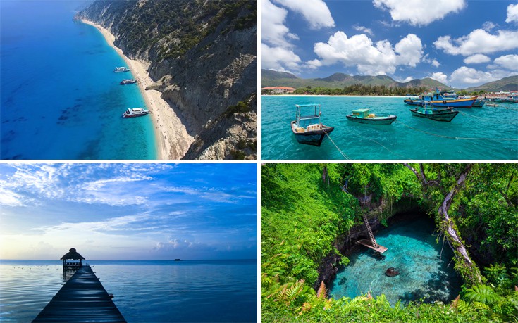 Μία ελληνική παραλία ανάμεσα σε εκείνες με τα πιο γαλάζια νερά στον κόσμο