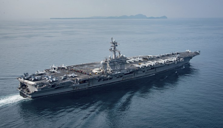 Οι ΗΠΑ έδωσαν εντολή στο USS Carl Vinson να λάβει θέση στα ανοιχτά της Κορεατικής Χερσονήσου