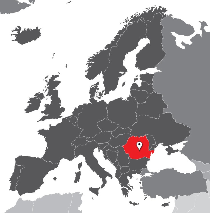 Ρουμανία χάρτης