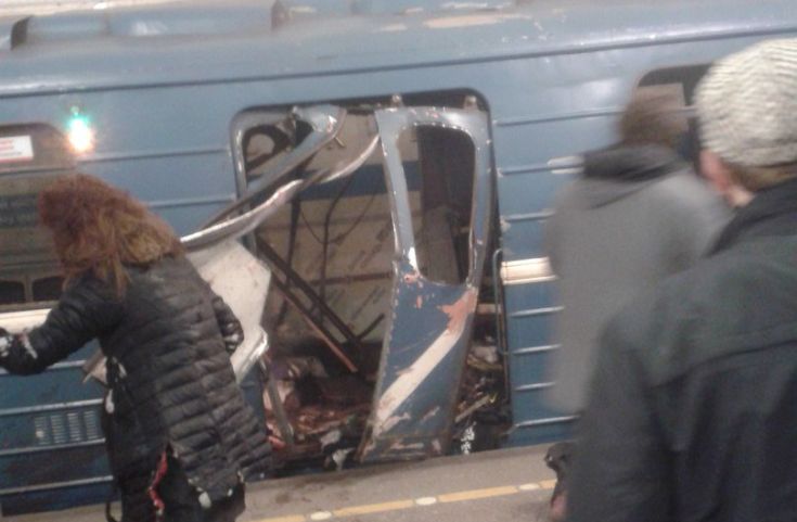 Έκρηξη στο μετρό της Αγίας Πετρούπολης
