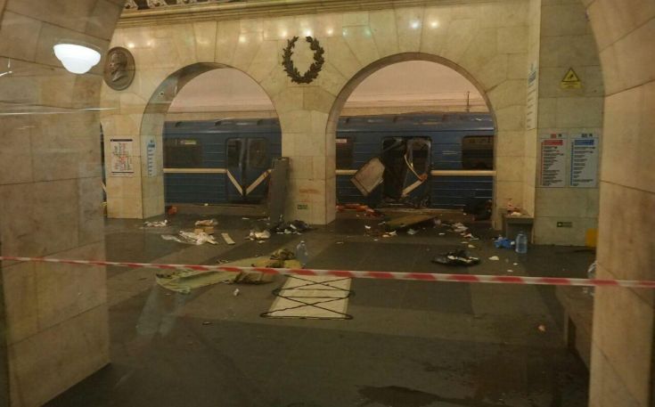«Διεθνής τρομοκρατική οργάνωση» πίσω από το χτύπημα στην Αγία Πετρούπολη