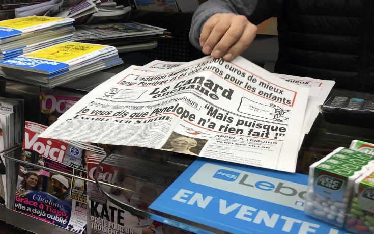 Μήνυση Φιγιόν κατά της σατιρικής εφημερίδας Canard Enchaîné