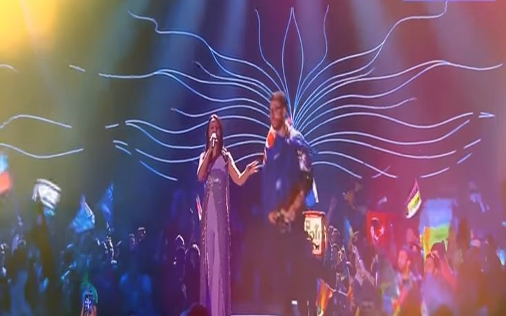 Ο εισβολέας που έδειξε τα οπίσθιά του στη Eurovision