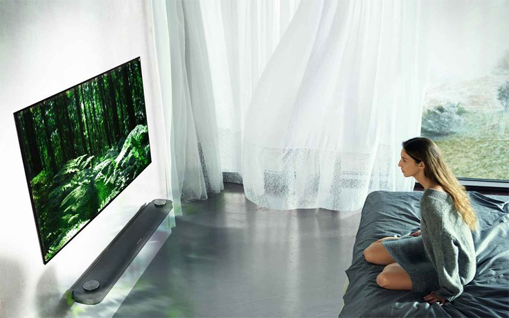 Απλότητα και τελειότητα με την LG Signature OLED TV W7