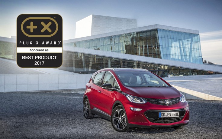 Opel Ampera-e, το «καλύτερο προϊόν του 2017»