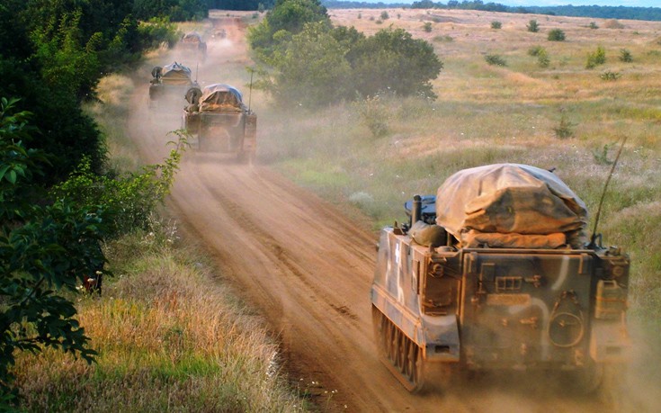 Βγήκε στους χώρους διασποράς στον Έβρο η 50η Μηχανοκίνητη Ταξιαρχία