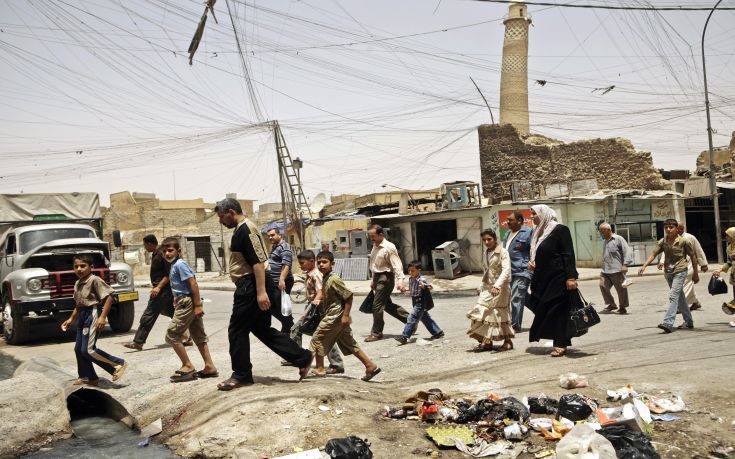 Ισλαμικό Κράτος και ΗΠΑ αλληλοκατηγορούνται πάνω από τα ερείπια του τεμένους αλ Νούρι