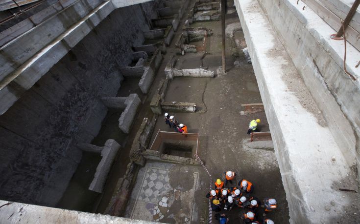 Στο φως μεγάλης αξίας αρχαιολογικά εύρηματα από τις ανασκαφές στο μετρό της Ρώμης