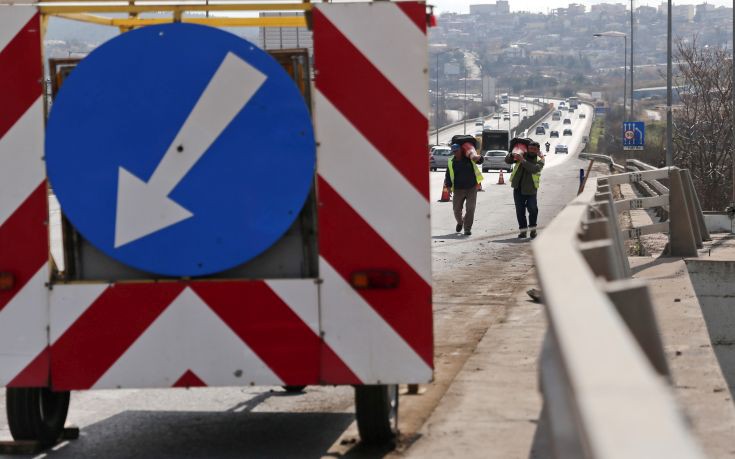 Έργα για 10 μήνες στην Αθηνών-Λαμίας