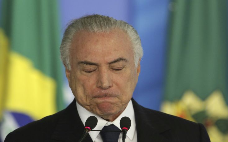 To 90% των Βραζιλιάνων δεν εμπιστεύεται τον πρόεδρο της χώρας