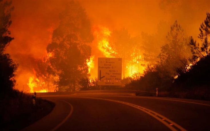 Πυρκαγιά στην Πορτογαλία με 19 νεκρούς