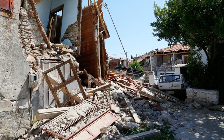Διαψεύδεται η είδηση των άστεγων σεισμόπληκτων στη Λέσβο