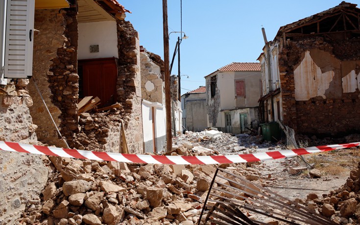 Τι αποφασίστηκε για τους σεισμόπληκτους της Λέσβου